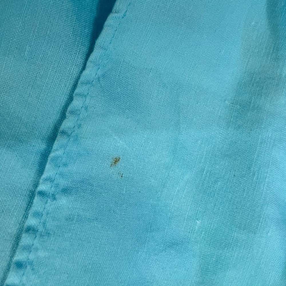 Light Blue Sleeveless Button-Front Maxi Dress - Picture 7 of 8